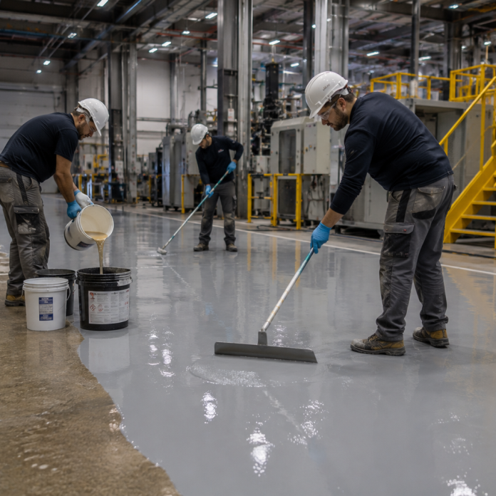 Aplicación de Resinas Industriales en Zaragoza